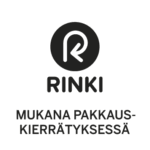 Rinki package recycling logo